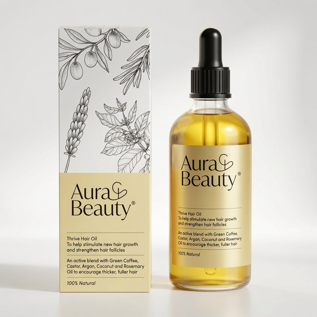 Professional Herbal Hair Care Essential Oil & Growth Serum